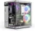 Pironman 5 NVMe M.2 SSD PCIe Mini PC Case para Raspberry Pi 5 com cooler de torre + ventiladores duplos RGB, módulo OLED de 0,96 polegadas, desligamento seguro, HDMI padrão, efeito RGB, design